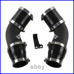 Turbo Intake Charge Pipe For BMW M5 M6 F10 F06 F12 F13 S63 4.4L 2013-2016 Black