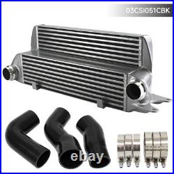Turbo Intercooler Kit Silver For BMW E60 E61 5 Series 530d 525d 2003-2010 Turbo Intercooler Kit Silver For BMW E60 E61 5 Series 530d 525d 2003-2010
