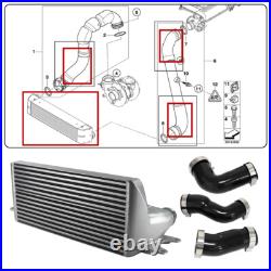 Turbo Intercooler Kit Silver For BMW E60 E61 5 Series 530d 525d 2003-2010 Turbo Intercooler Kit Silver For BMW E60 E61 5 Series 530d 525d 2003-2010