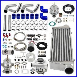 Turbo installation rebuilding kits t3/t04e type with oil linesintercooler pipings