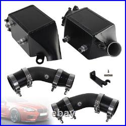 Twin Charge Air Intercooler + Turbo Intake Charge Pipe For BMW F10 F06 F12 F13