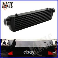 Universal Bar&Plate Front Mount Intercooler 55014064 FMIC 2.5 In/Outlet Black
